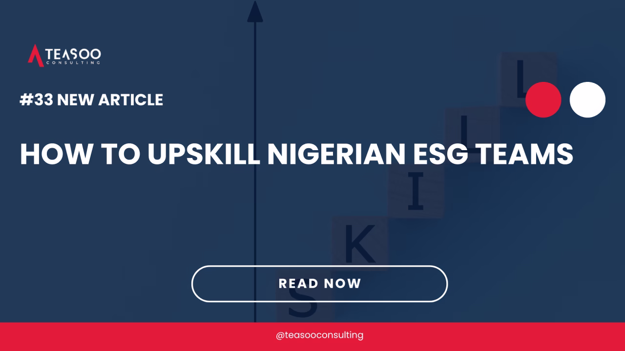 How to Upskill Nigerian ESG Teams