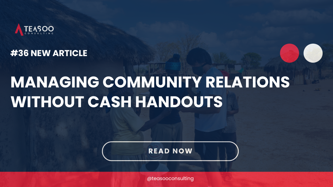 Managing Community Relations Without Cash Handouts