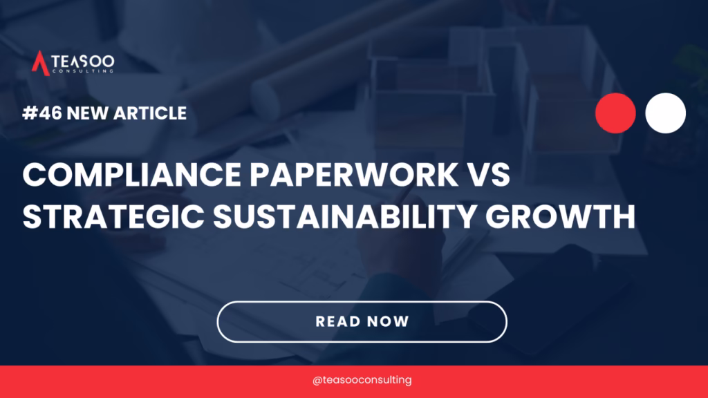 Compliance Paperwork vs Strategic Sustainability Growth