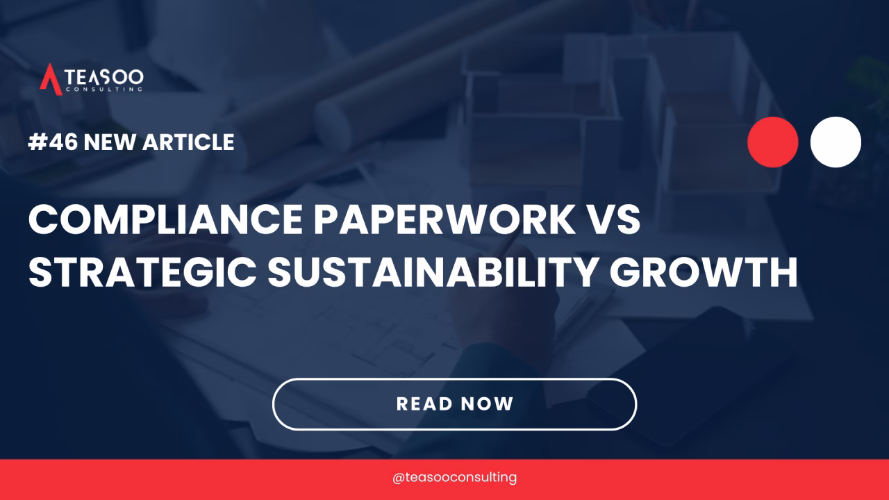 Compliance Paperwork vs Strategic Sustainability Growth