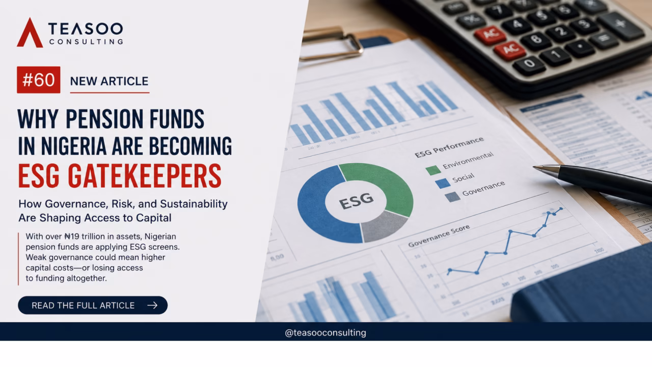 Why Pension Funds in Nigeria Are Becoming ESG Gatekeepers