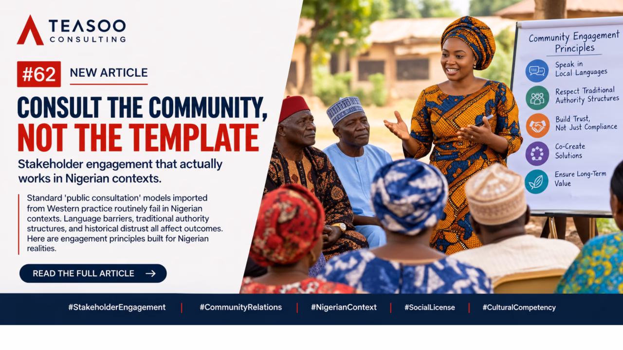 Culturally Sensitive Stakeholder Engagement in Nigerian Communities